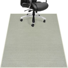 Anidaroel 36"x48" Chair Mat for Hardwood/Tile, Office Floor Mat, Desk Chair Mat for Home, Anti-Slip Office Rugs for Rolling Chairs, Low Pile Carpet Floor Mat, Non Curling Chair Mats