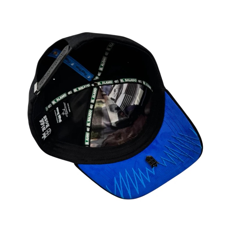 BIGG BOSS BLACK SERAFIN SNAPBACK HAT SERAFIN BLK