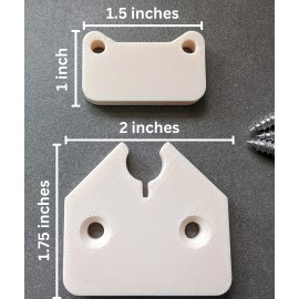 Dodge 2-Pack Cream Sun Visor Repair Kit Dodge RAM 1500 Trucks 2019-2024