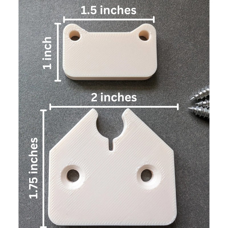 Dodge 2-Pack Cream Sun Visor Repair Kit Dodge RAM 1500