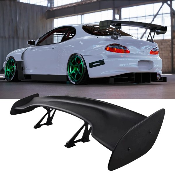 GOODFITMENT Matte 46” Rear Trunk Spoiler Wing Adjustable GT Style