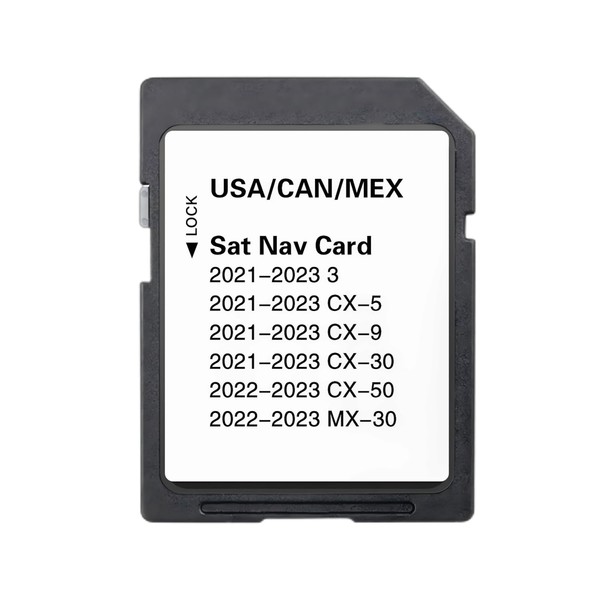 Updated Navigation SD Card with The Latest Map Version, Compatible