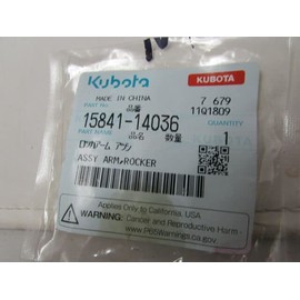 GENUINE OEM KUBOTA ASSY ARM, ROCKER 15841-14036