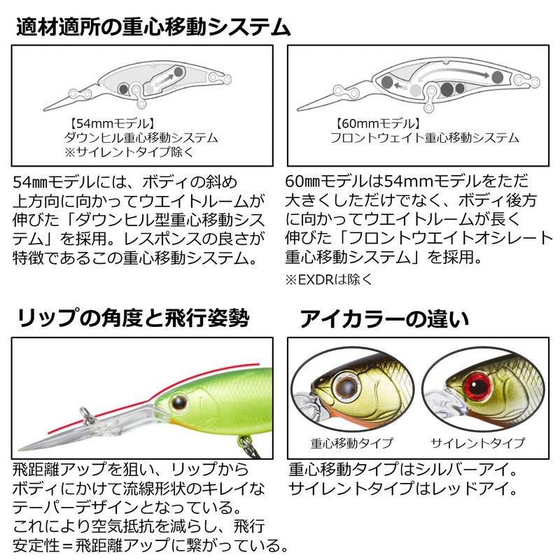 Daiwa STEEZ Shad 54SP MR Natural Ghost Shad Bass Lure