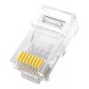 Slim Company Paquete 100 Piezas Plug Conector Rj45 Cable Red