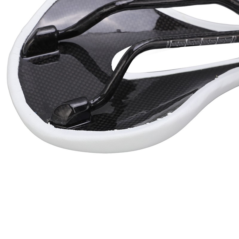 155mm Widen Carbon Fiber Leather Bicycle Saddle Cushion Hollow Cycling
