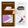2pcs Libreta Pasta Dura, Cuaderno Profesional Libreta Morado