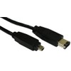 kenable Firewire IEEE 1394 4 Pin to 6 Pin Cable