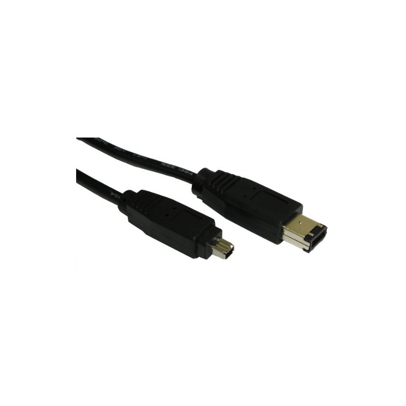 kenable Firewire IEEE 1394 4 Pin to 6 Pin Cable