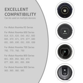 6400mAh Battery Compatible For Roomba R3 600 700 800 900, 614 620 640 652 665 670 671 675 677 680 681 760 770 780 790 801 805 850 860 870 877 890 891 895 896 960 965 980 985, for iRobot X-Life Battery