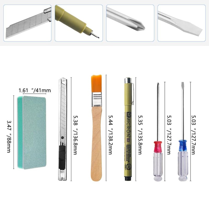 XINGYHENG 41Pcs Modeler Basic Tools Craft Set Compatible with Gundam