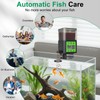Lychee Automatic Fish Feeder - USB Rechargeable 320ML Large Capacity