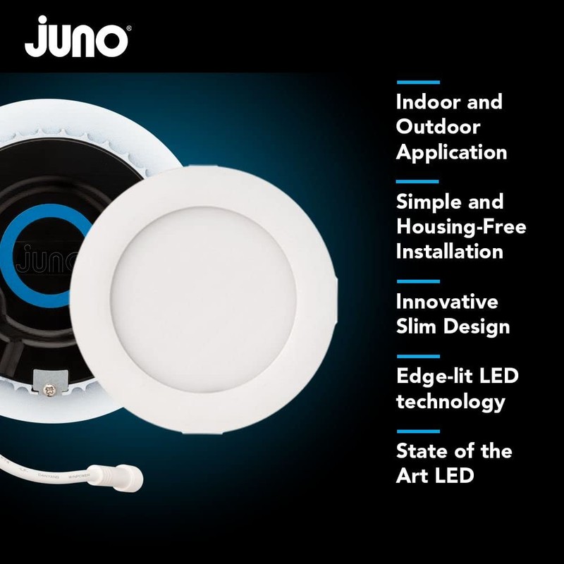 Juno WF4C RD TUWH MW M6 Smart LED Wafer Downlight,