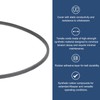 sourcing map 3L430 Classic Wrapped Rubber V-Belt, 43"(1092mm) Outside Circumference,