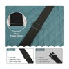 Gray Quilted Recliner Cover with Polyester Fabric, Side Storage Pocket
