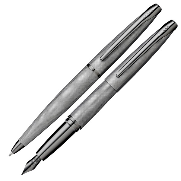 Cross ATX Ballpoint Pen and Fountain Pen Gift Set (Medium