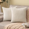 Uandhome Set of 2 Cushion Covers 45 * 45 CM,