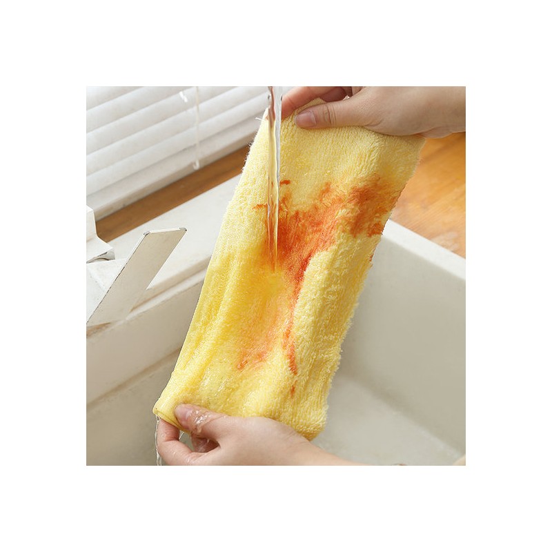 Moniz [10 + 10] Oil-Absorbing Easy Wipe Bamboo Dish Cloth