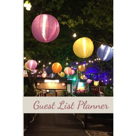 Guest List Planner: Event, Wedding, Party, Birthday, Christening Guest Tracker, 6" x 9", 120 pages