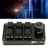 6 Key Mini Keypad with Knob USB DIY Programmable Keyboard
