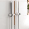 feelP0P0 Broom Holder Wall Mount Mop and Command Broom Hanger