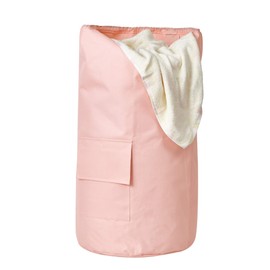 DormCo Laundry Backpack - TUSK College Storage - Rose Quartz