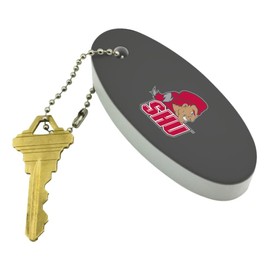 GRAPHICS & MORE Sacred Heart University Secondary Logo Floating Keychain Oval Foam Fishing Boat Buoy Key Float
