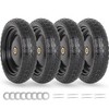 4.00-6 Flat-free Solid Tire and Wheel Replacement, 13" Wheelbarrow Tires