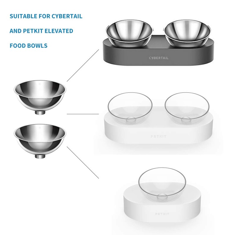 PETKIT Fresh Nano Replaced Stainless Steel Bowls (2PCS)