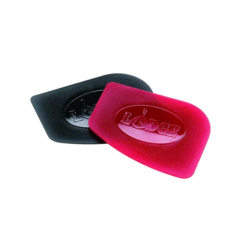 2 raspadores para ollas de policarbonato, de Lodge, duraderos, color