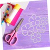 Operitacx Flower Themed Metal Cutting Die Durable Craft Tool for