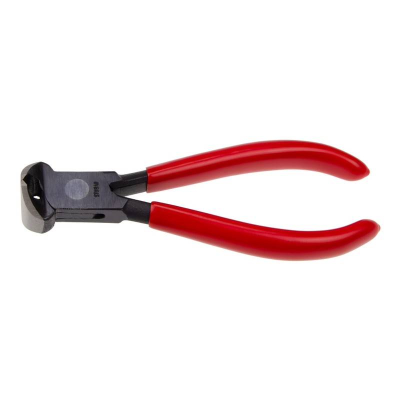 Stubai 111102 End Cutting Nippers with Polished Head, Red/Grey, 160
