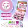Craftbox CB806 Unicorn Charm Jewellery Craft Set, Mixed
