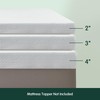 CHUN YI Mattress Topper Cover (Cover Only) Cal King Size,