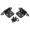 AOMINOHOMA 20x 1/2" Cabinet Hinges Overlay Self Closing Semi Partial