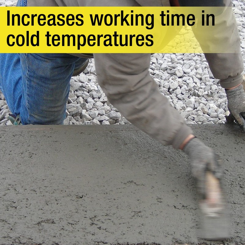 Akona Concrete/Masonry Set Accelerator - Fast Setting Additive, Accelerates Curing