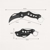 Multitool - Stainless Steel Foldable Pocket Multitool with Carbon Steel