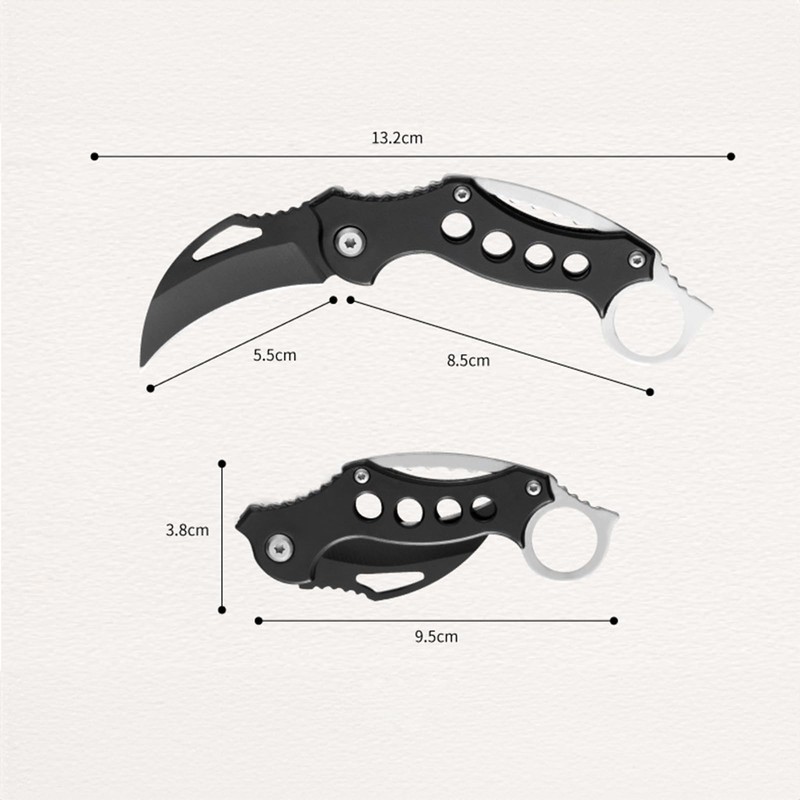 Multitool - Stainless Steel Foldable Pocket Multitool with Carbon Steel