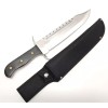 Master Rambo Big Beastly 16.25" Fixed Blade Machete Knife Bushcraft