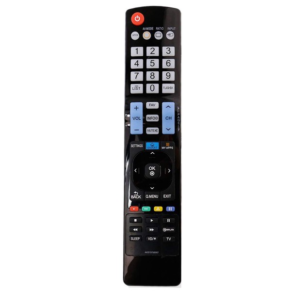 New AKB73756567 Remote Control Replaced for LG TVs Model #:
