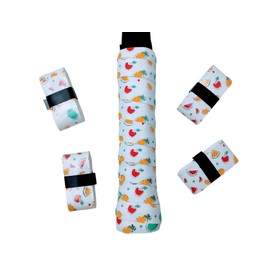 6 x Olympia Grips (White) - Custom, Funky Tennis Racket Grip Tape - Sticky, and Anti-Slip/Fast-Drying Tennis Grip - Badminton Racket Grip with Finishing Tape - Custom Squash Racket Grip with Tape