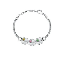 MORELLATO Drops Steel Bracelets for Women Crystal SCZ1283, Alloy Steel, Crystal