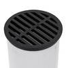 NDS 11, 4 in. Round Grate Drain Cover, Connects to