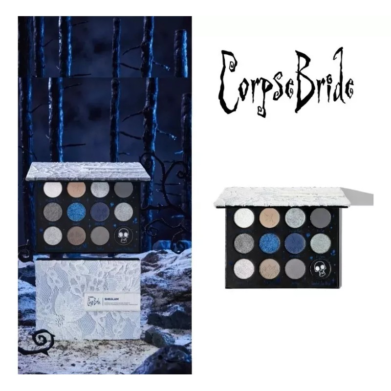 Sheglam Maquillaje Paleta Sombras El Cadaver De La Novia Emily