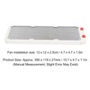 Water Cooling Radiator 18 Pipes Aluminium Alloy Fins G1/4 Thread