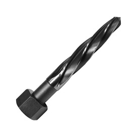 YUEWO 13/16" Bridge Construction Reamer Drill Reamer Tool Set for Metal, M2 HSS Car Reamer Tapered Alignment Reamer Drill Bit Chucking Steel Reamers Spiral Flute with Shank Chuck