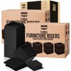 Utopia Bedding Bed Risers 3 Inch - Pack of 48