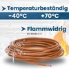 Kalitec 10 Metres H05V-K 0.5 mm² Brown I Cable 0.5