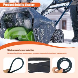 07200101 Wheel Drive Belt Replacement for Ariens Gravely ST624 ST724 ST520 SNO-Tek 22 24 26 28 Snow Blowers