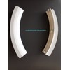 MDS Ersatzteile Tumble Dryer Door Handle Fits Privileg 01007138, Bosch